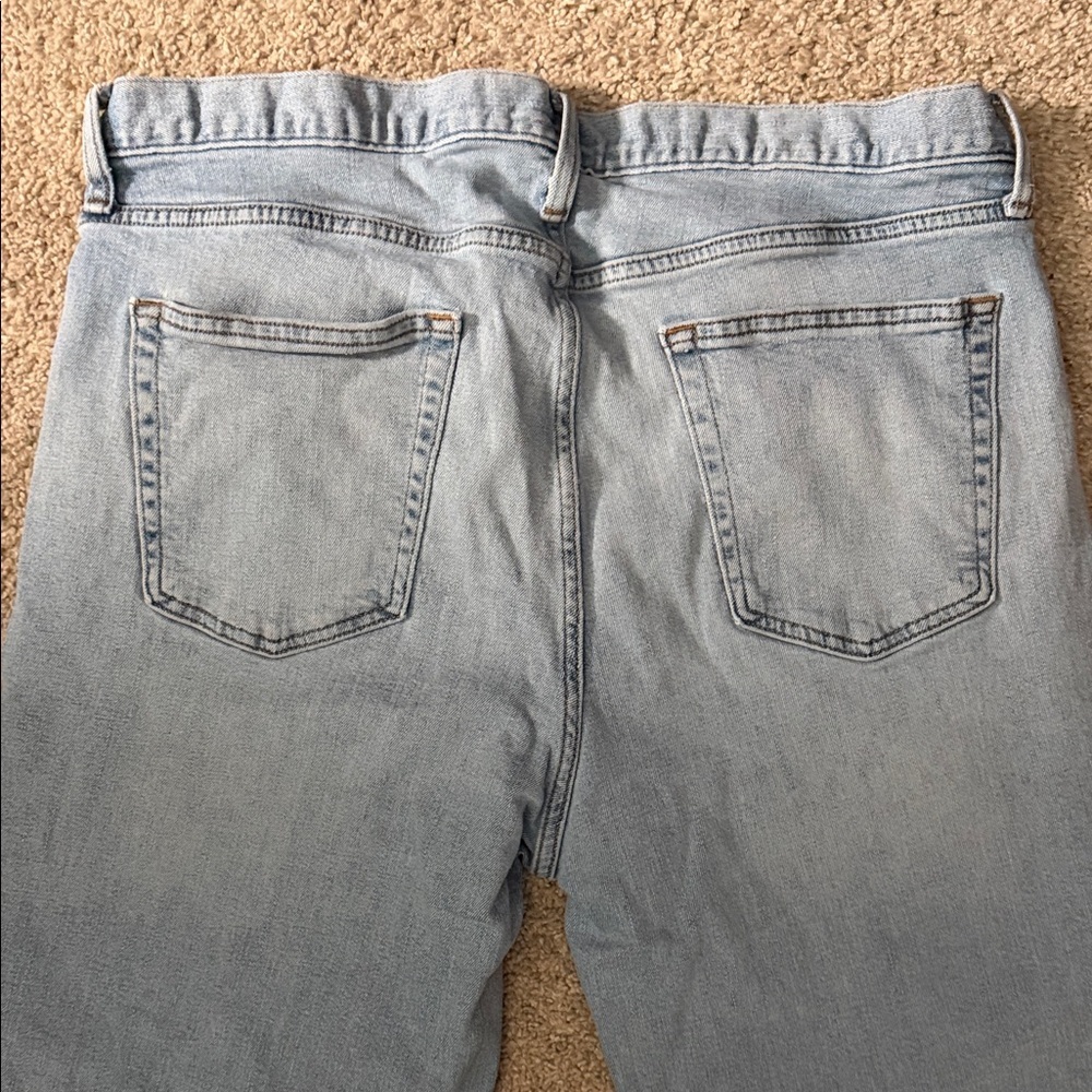 Light Blue Denim Jeans size 36x30 - Picture 3 of 5
